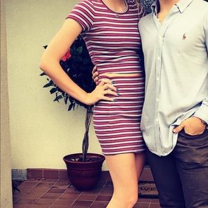 Two piece stripped set